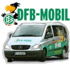 DFB-Mobil zu Gast für eine Trainingsstunde mit den Bambinis