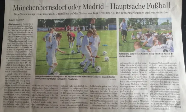 FußballCamp Real Madrid 2022